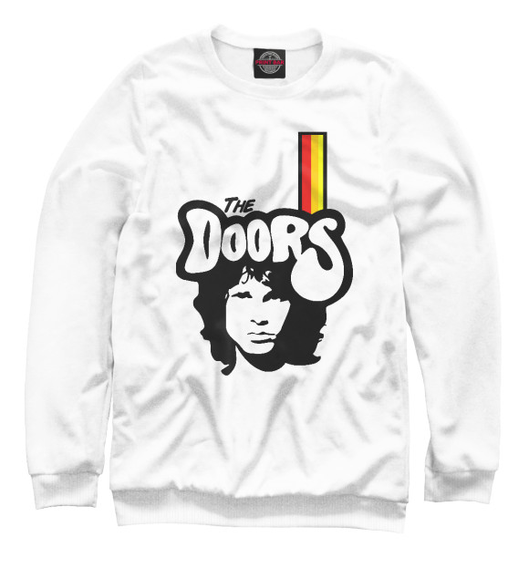 Мужской свитшот с изображением The Doors цвета Белый