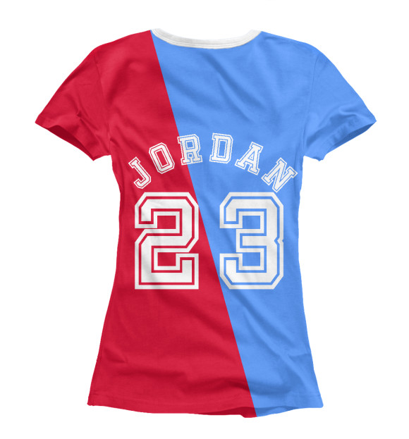 Футболка для девочек с изображением JORDAN23 цвета Белый