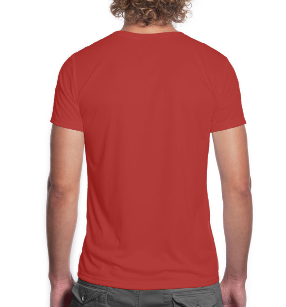 Мужская футболка с изображением Сфинкс цвета Белый