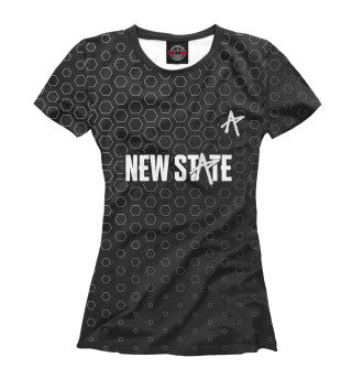Женская футболка ПАБГ New State - Соты