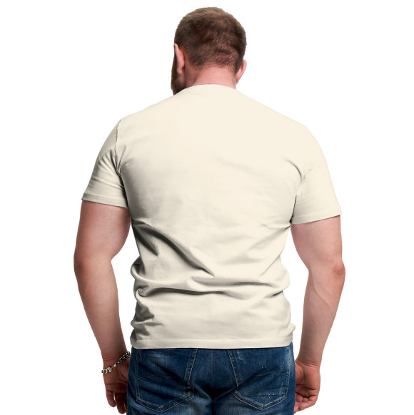 Мужская футболка с изображением Череп цвета Белый
