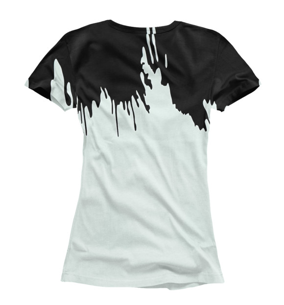 Женская футболка с изображением Death Stranding цвета Белый