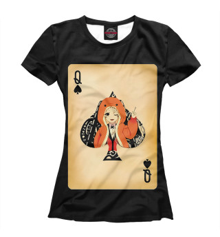Женская футболка Безумный азарт