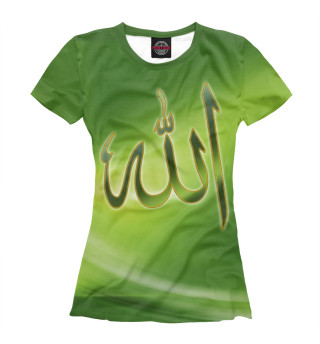 Женская футболка Ислам