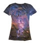 Женская футболка Statue of Liberty nebula / Туманность Статуя Свободы (NGC 3576)