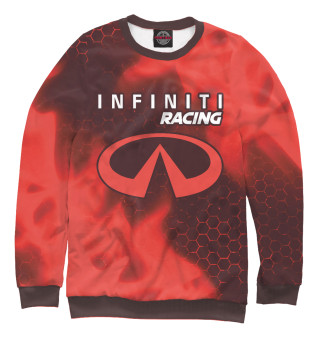 Женский свитшот Infiniti | Racing | Огонь