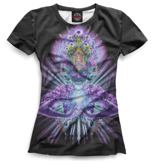 Женская футболка Psychedelic