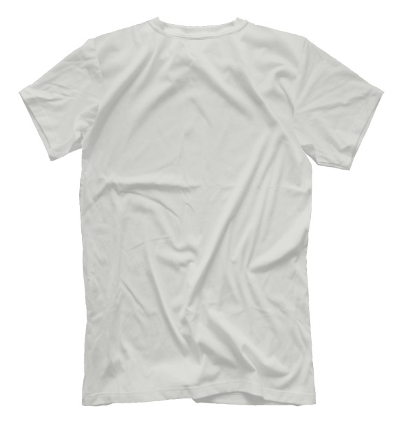 Мужская футболка с изображением Fox цвета Белый