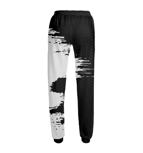 Женские спортивные штаны с изображением AUDI sport цвета Белый
