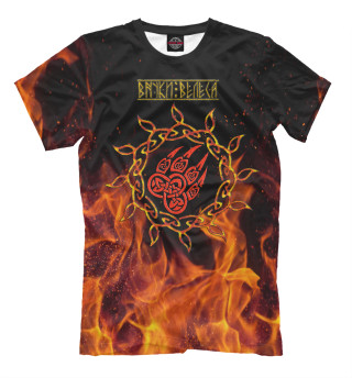 Мужская футболка Огненная Печать Велеса