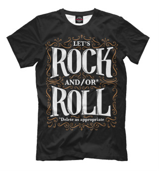 Мужская футболка Lets Rock