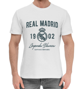 Мужская хлопковая футболка Реал Мадрид