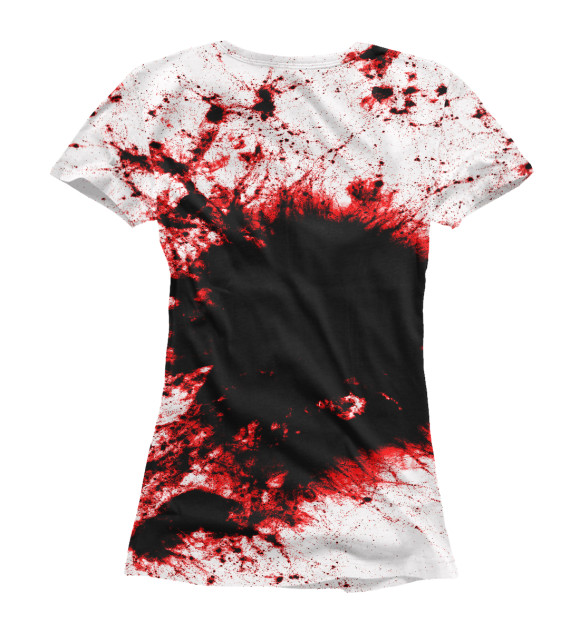 Женская футболка с изображением LINKIN PARK BLOOD COLLECTION цвета Белый