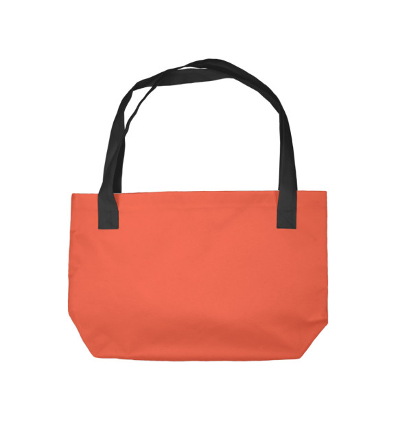 Пляжная сумка с изображением Череп цвета 