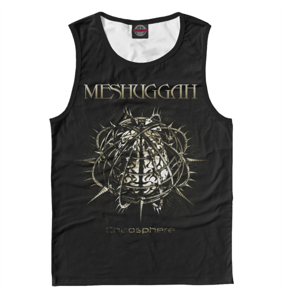 Майка для мальчика с изображением Meshuggah цвета Белый