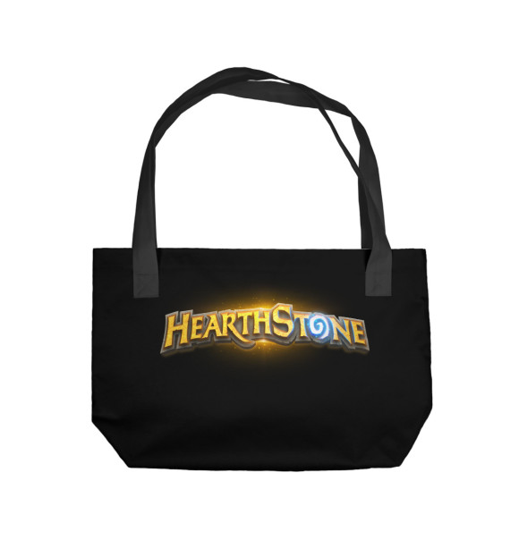 Пляжная сумка с изображением Hearthstone цвета 