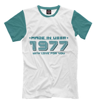 Мужская футболка Made in USSR 1977
