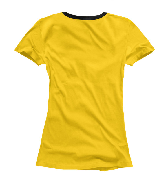Женская футболка с изображением Кулак Ярости цвета Белый