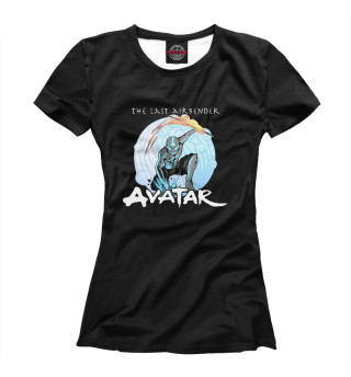 Женская футболка Аватар Легенда об Аанге