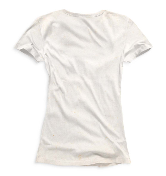 Женская футболка с изображением Gladiolus цвета Белый