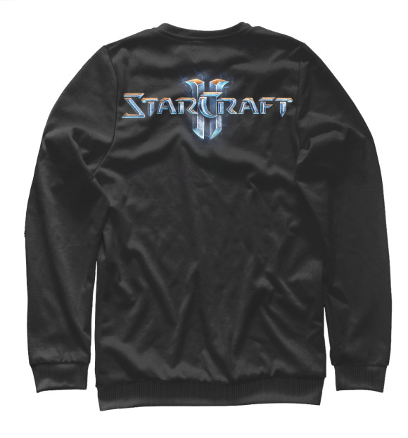 Свитшот для девочек с изображением StarCraft2 цвета Белый