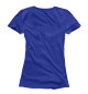 Женская футболка Чтиво (синий)
