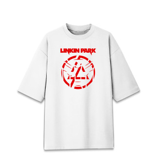 Женская футболка оверсайз Linkin Park