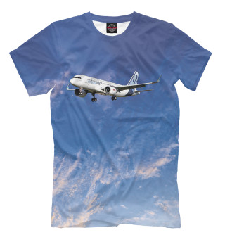 Мужская футболка Airbus A-320