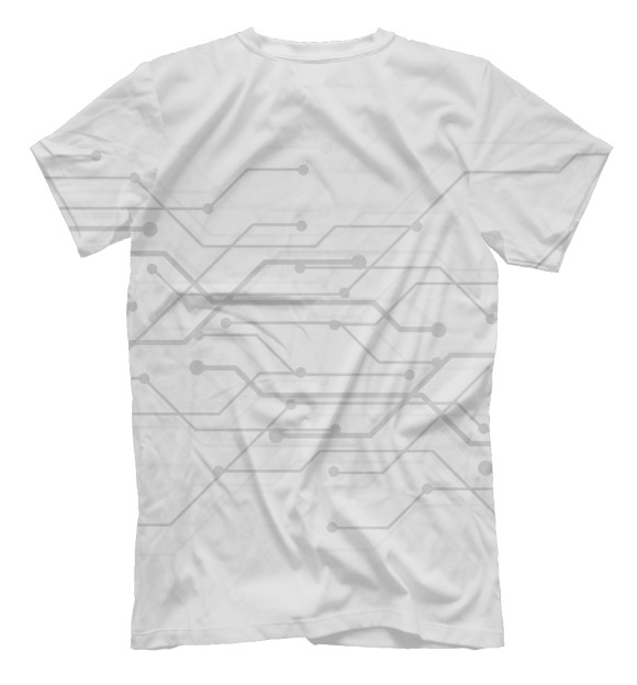 Мужская футболка с изображением NieR: Automata цвета Белый