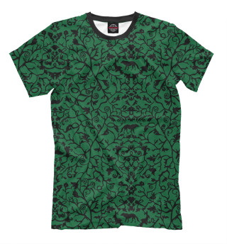 Abstract Wolf Green