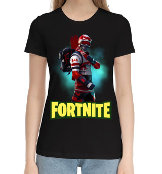 Хлопковая футболка для девочек Fortnite