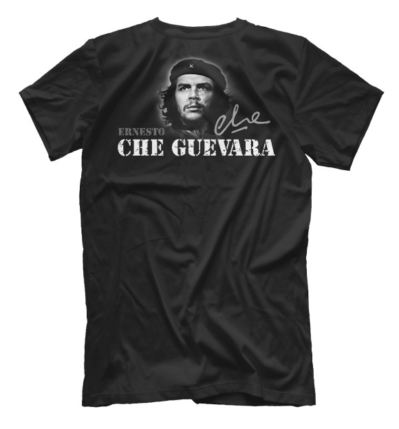 Мужская футболка с изображением Che Guevara цвета Белый