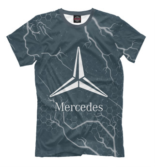 Мужская футболка Mercedes - Звезда