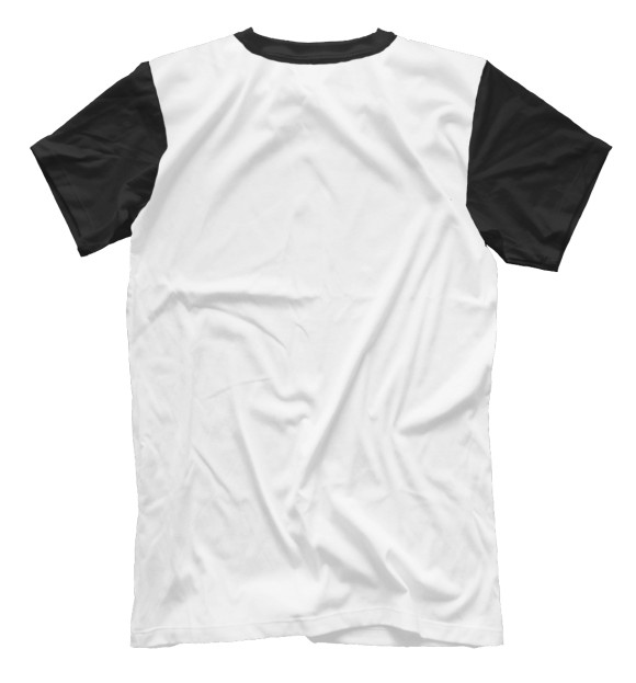 Мужская футболка с изображением Оберег любви Узел Сердце цвета Белый