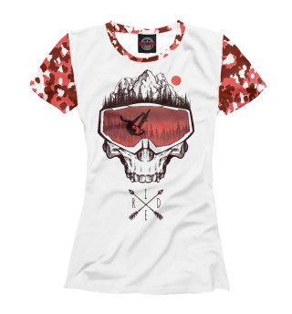 Женская футболка Skullmask MTB