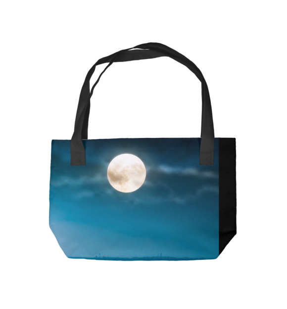 Пляжная сумка с изображением Корабль цвета 