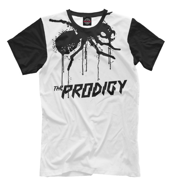 Мужская футболка с изображением The Prodigy цвета Молочно-белый