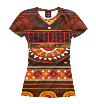 Женская футболка Стильная африка
