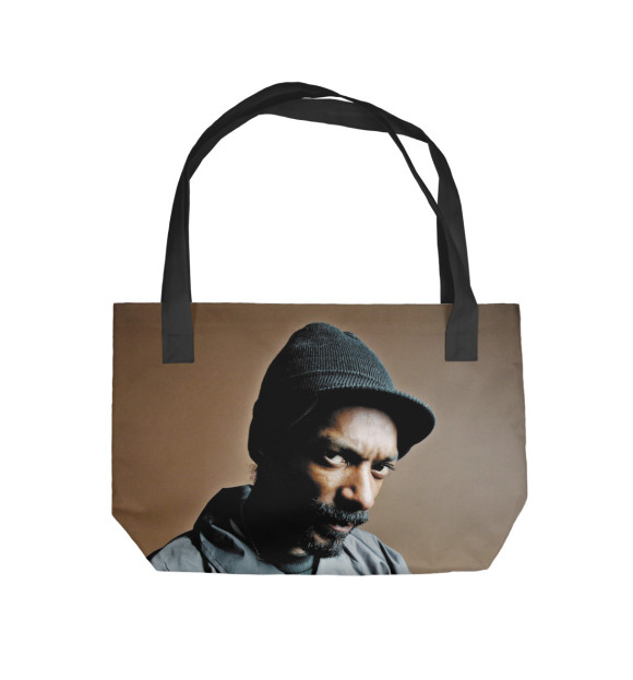 Пляжная сумка с изображением Snoop Doggy Dogg цвета 