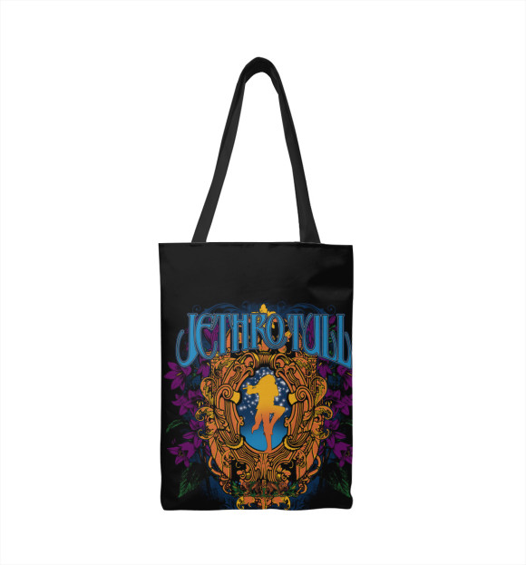 Сумка-шоппер с изображением Jethro Tull цвета 