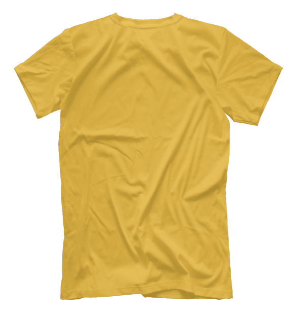 Мужская футболка с изображением Golden Moth Chemical цвета Белый