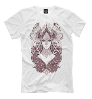 Мужская футболка Фрейя Скандинавская богиня
