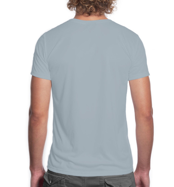 Мужская футболка с изображением Лисы цвета Белый