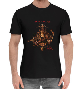 Мужская хлопковая футболка Sepultura