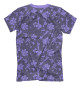 Мужская футболка Floral (Purple)