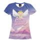 Женская футболка Алина — настоящий ангелочек