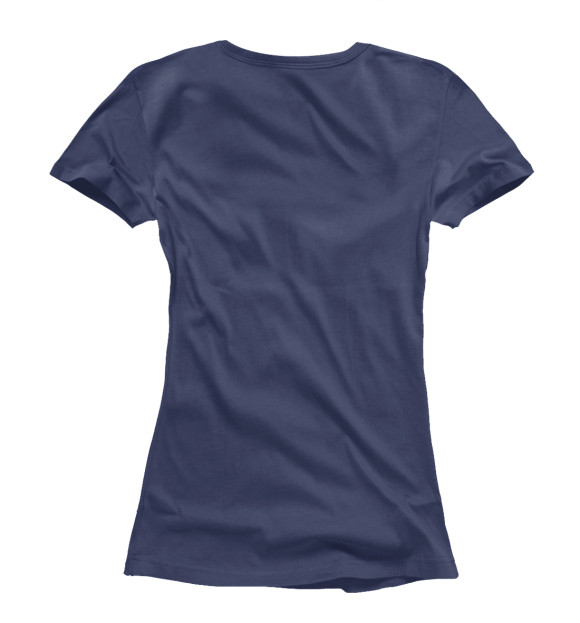Женская футболка с изображением Болен туризмом, лечиться не буду цвета Белый