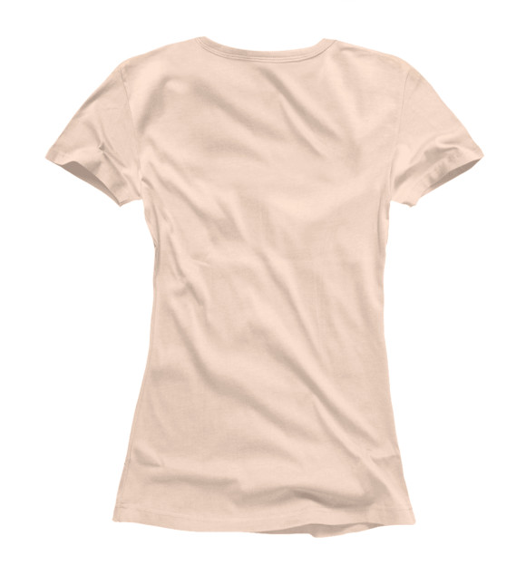 Женская футболка с изображением Мамочка Танечка цвета Белый