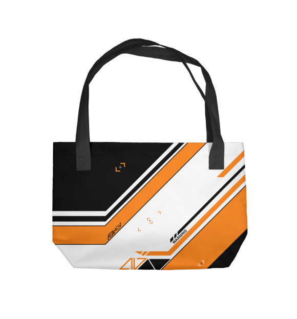 Пляжная сумка с изображением CS:GO / Asiimov цвета 