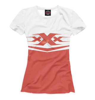 Женская футболка Три Икса